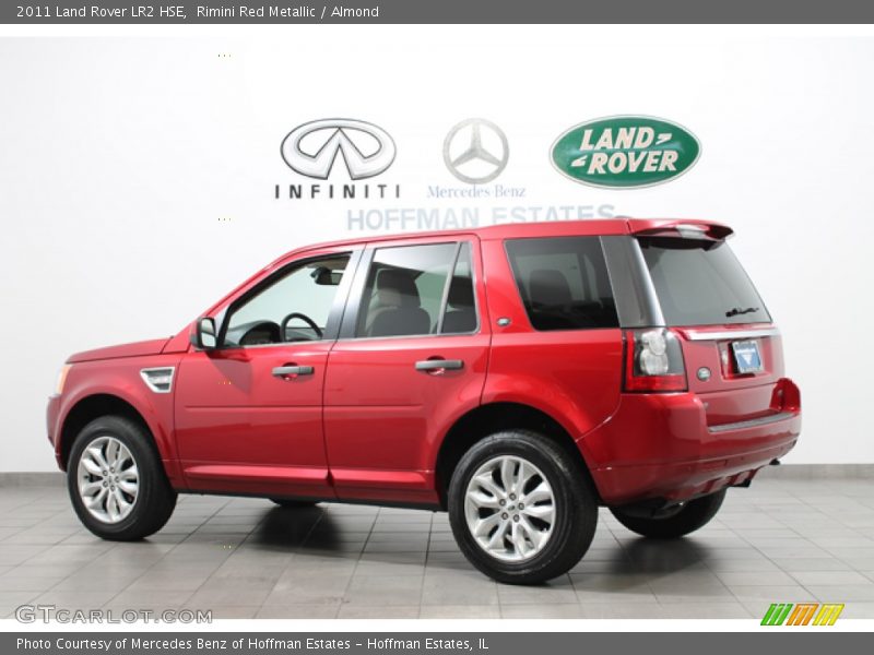 Rimini Red Metallic / Almond 2011 Land Rover LR2 HSE