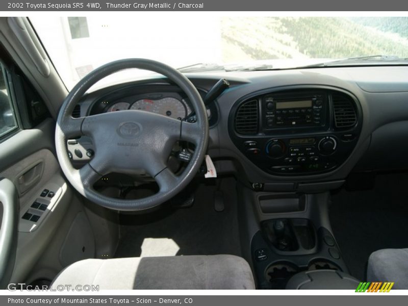 Thunder Gray Metallic / Charcoal 2002 Toyota Sequoia SR5 4WD