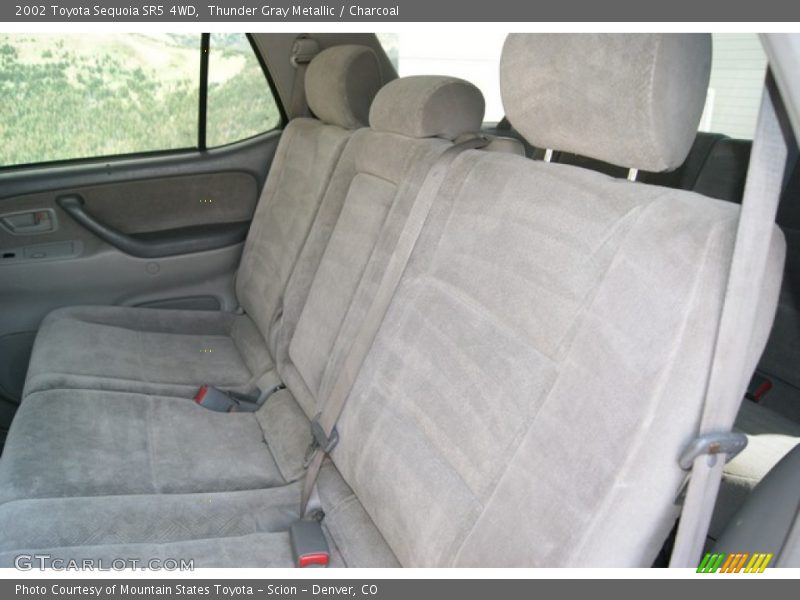 Thunder Gray Metallic / Charcoal 2002 Toyota Sequoia SR5 4WD