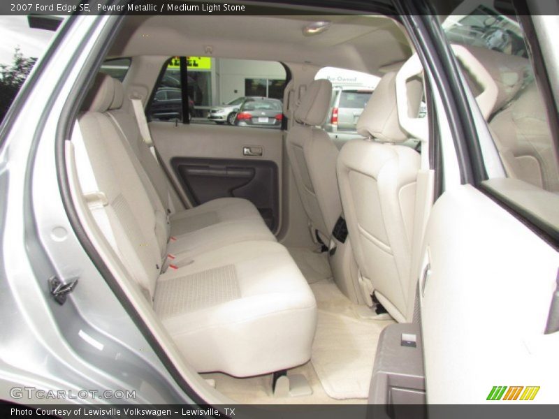 Pewter Metallic / Medium Light Stone 2007 Ford Edge SE