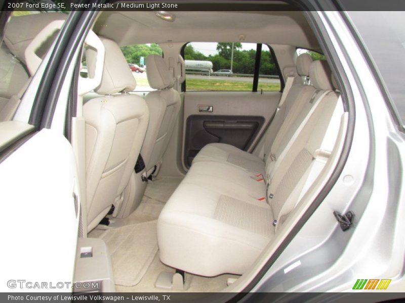 Pewter Metallic / Medium Light Stone 2007 Ford Edge SE