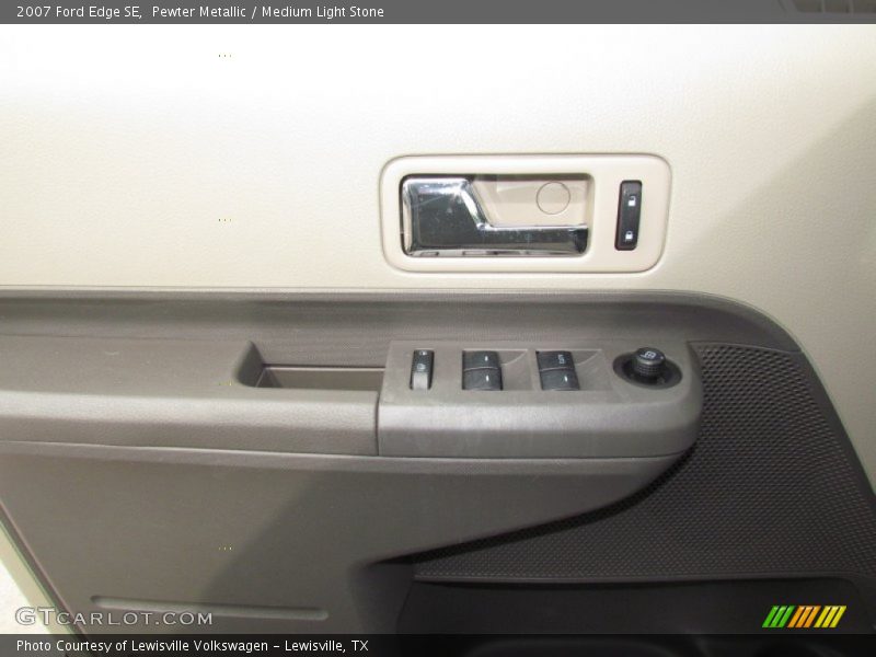 Pewter Metallic / Medium Light Stone 2007 Ford Edge SE