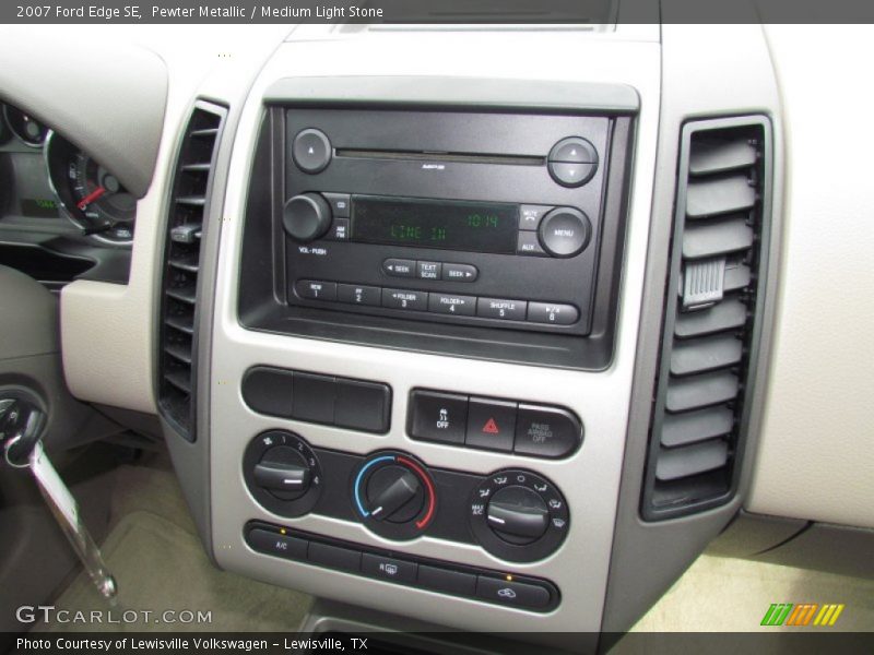 Pewter Metallic / Medium Light Stone 2007 Ford Edge SE