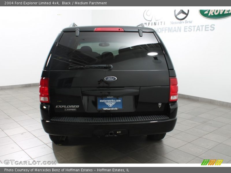 Black / Medium Parchment 2004 Ford Explorer Limited 4x4