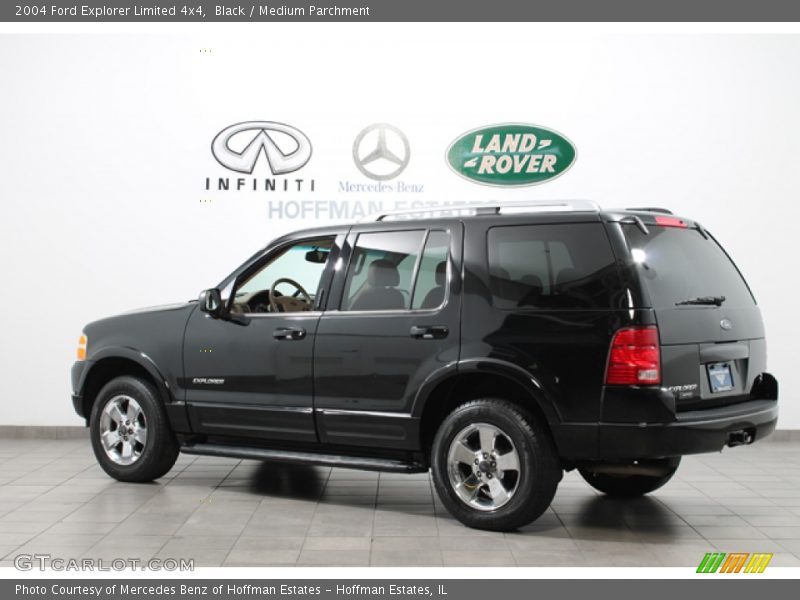 Black / Medium Parchment 2004 Ford Explorer Limited 4x4