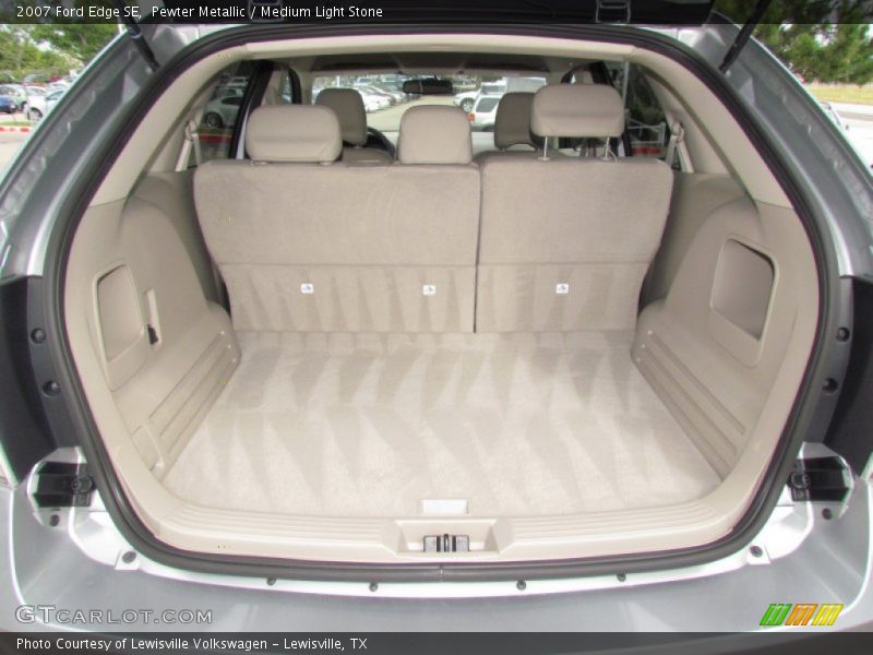 Pewter Metallic / Medium Light Stone 2007 Ford Edge SE