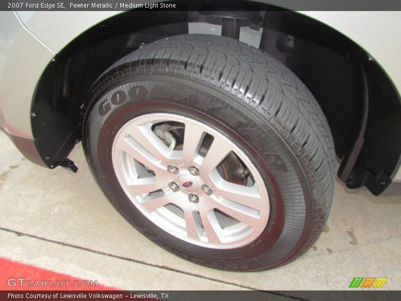 Pewter Metallic / Medium Light Stone 2007 Ford Edge SE