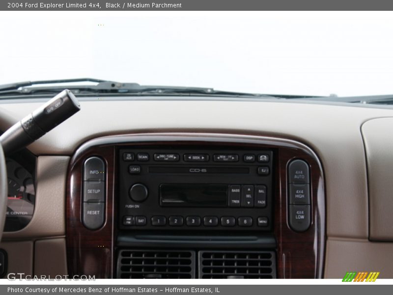 Black / Medium Parchment 2004 Ford Explorer Limited 4x4