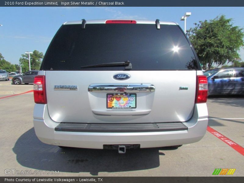 Ingot Silver Metallic / Charcoal Black 2010 Ford Expedition Limited