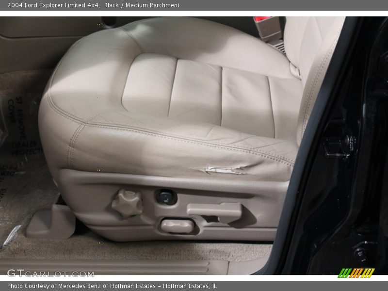 Black / Medium Parchment 2004 Ford Explorer Limited 4x4