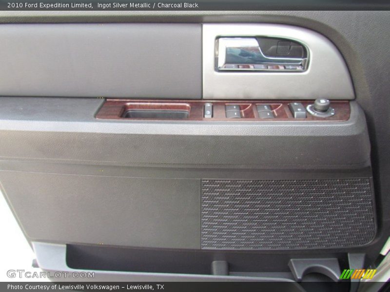 Ingot Silver Metallic / Charcoal Black 2010 Ford Expedition Limited