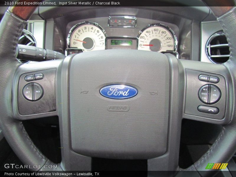 Ingot Silver Metallic / Charcoal Black 2010 Ford Expedition Limited