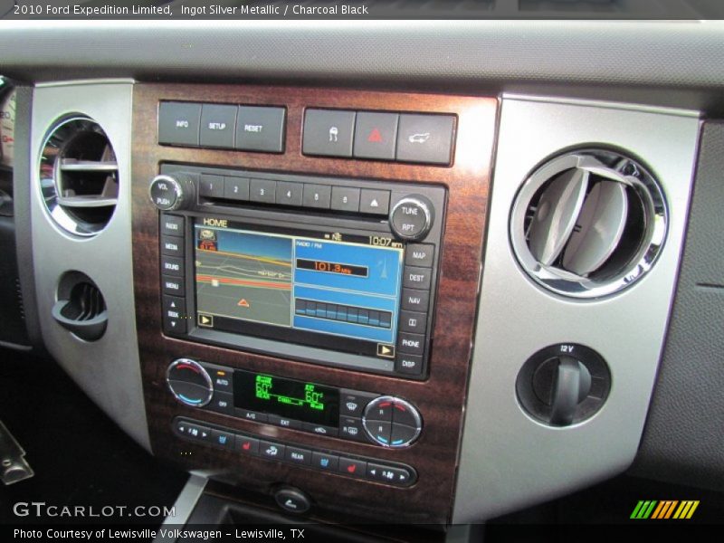 Ingot Silver Metallic / Charcoal Black 2010 Ford Expedition Limited