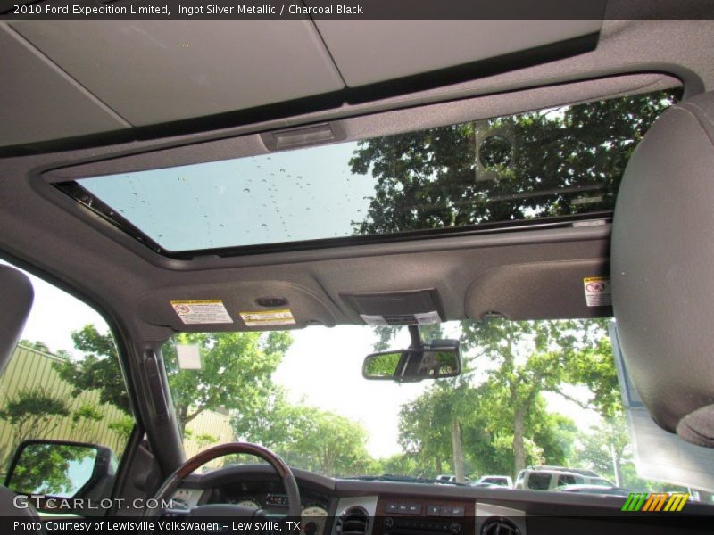 Ingot Silver Metallic / Charcoal Black 2010 Ford Expedition Limited