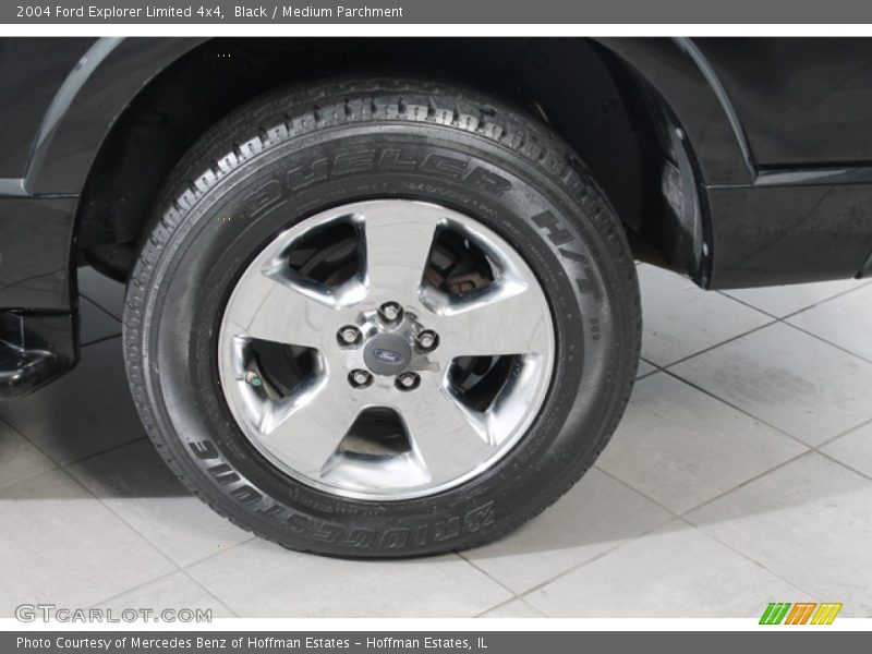 Black / Medium Parchment 2004 Ford Explorer Limited 4x4