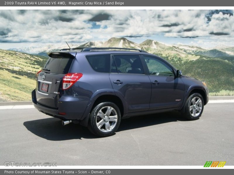 Magnetic Gray Mica / Sand Beige 2009 Toyota RAV4 Limited V6 4WD