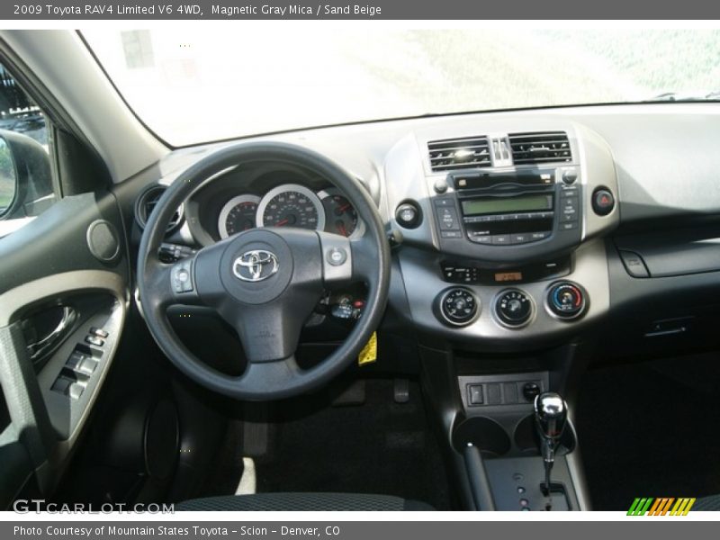 Magnetic Gray Mica / Sand Beige 2009 Toyota RAV4 Limited V6 4WD