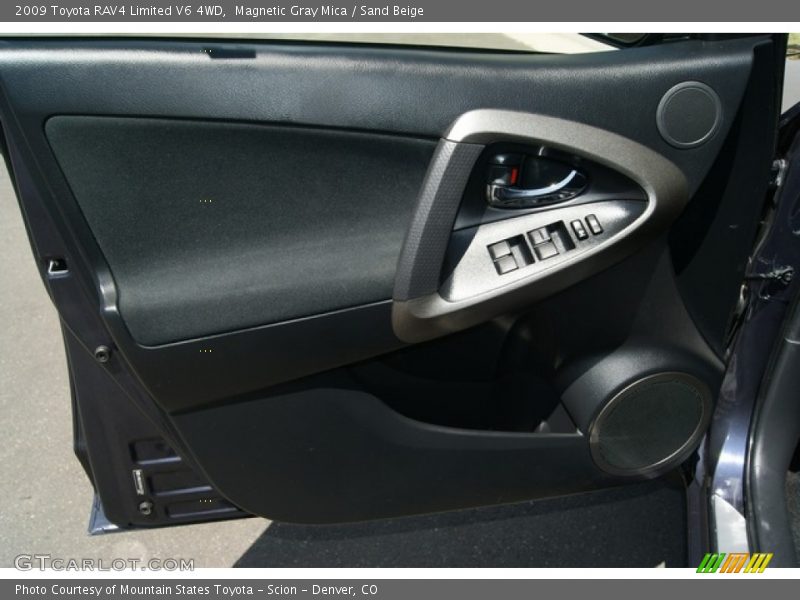 Magnetic Gray Mica / Sand Beige 2009 Toyota RAV4 Limited V6 4WD