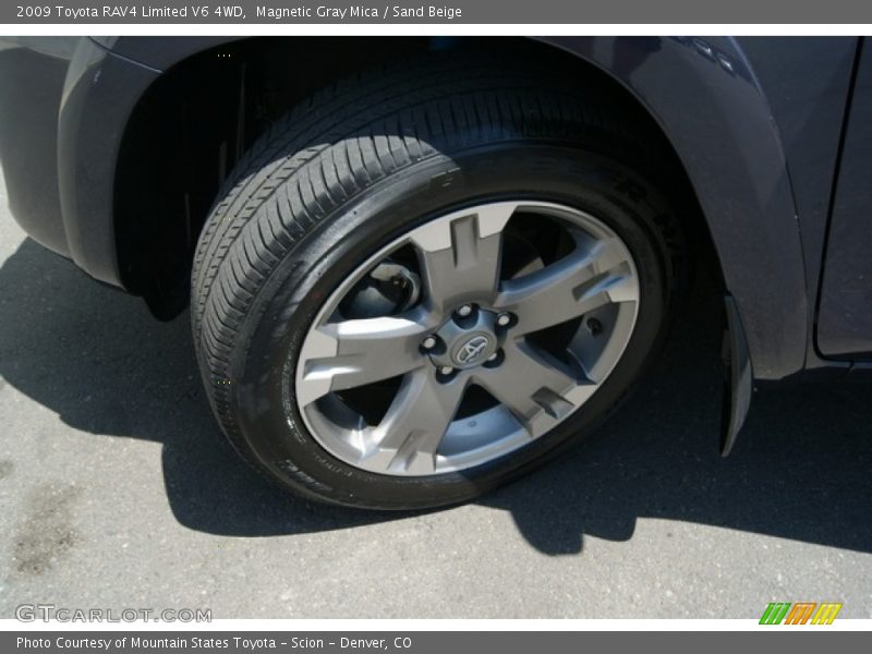Magnetic Gray Mica / Sand Beige 2009 Toyota RAV4 Limited V6 4WD