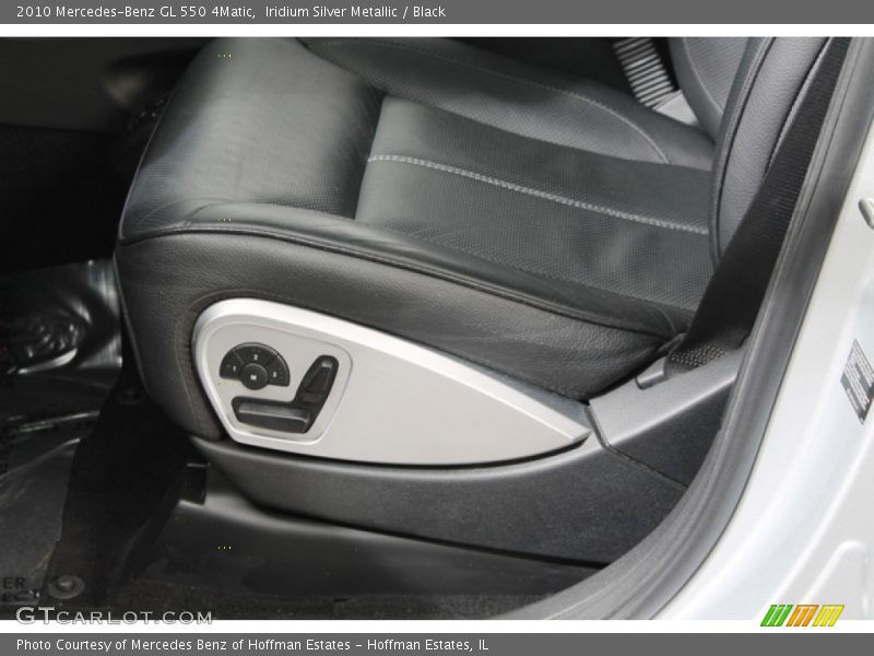 Iridium Silver Metallic / Black 2010 Mercedes-Benz GL 550 4Matic