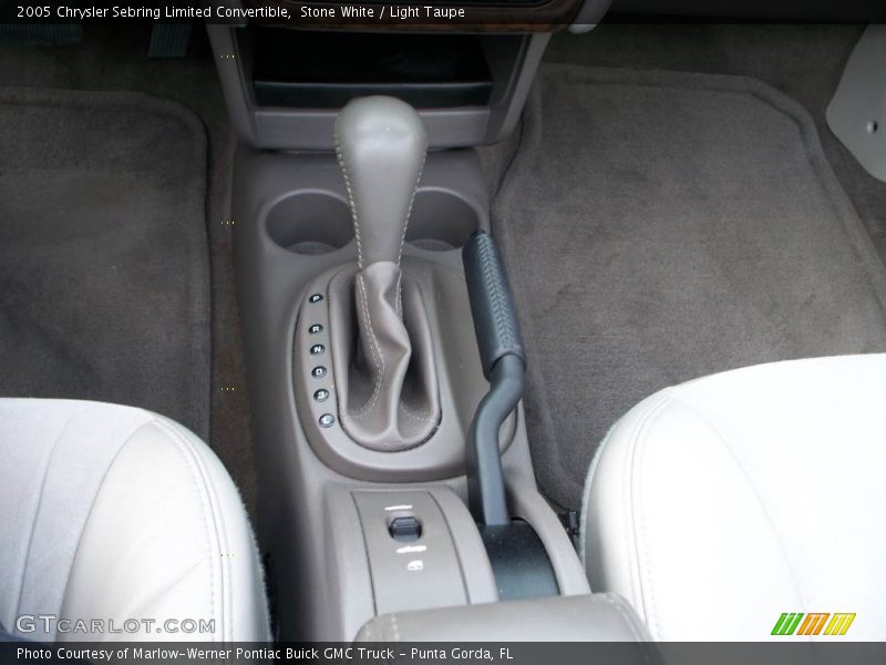Stone White / Light Taupe 2005 Chrysler Sebring Limited Convertible