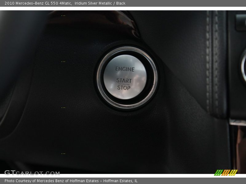Iridium Silver Metallic / Black 2010 Mercedes-Benz GL 550 4Matic