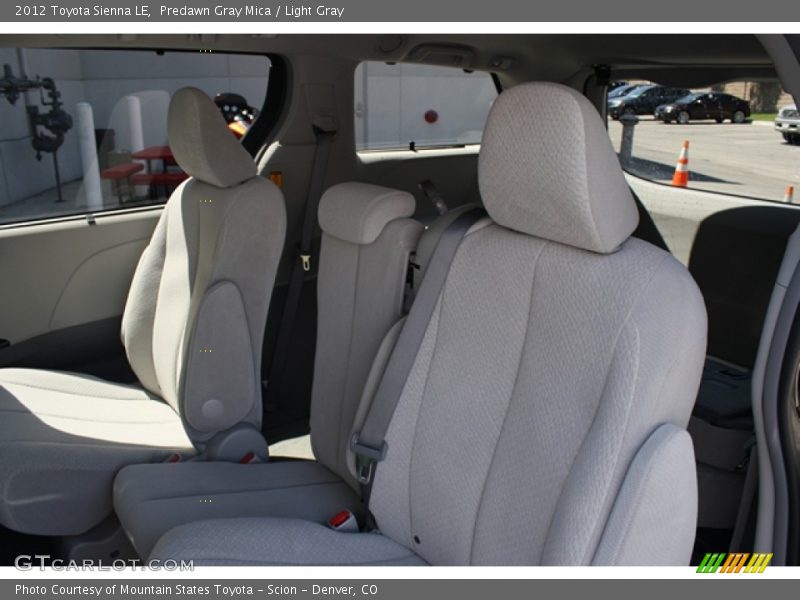 Predawn Gray Mica / Light Gray 2012 Toyota Sienna LE