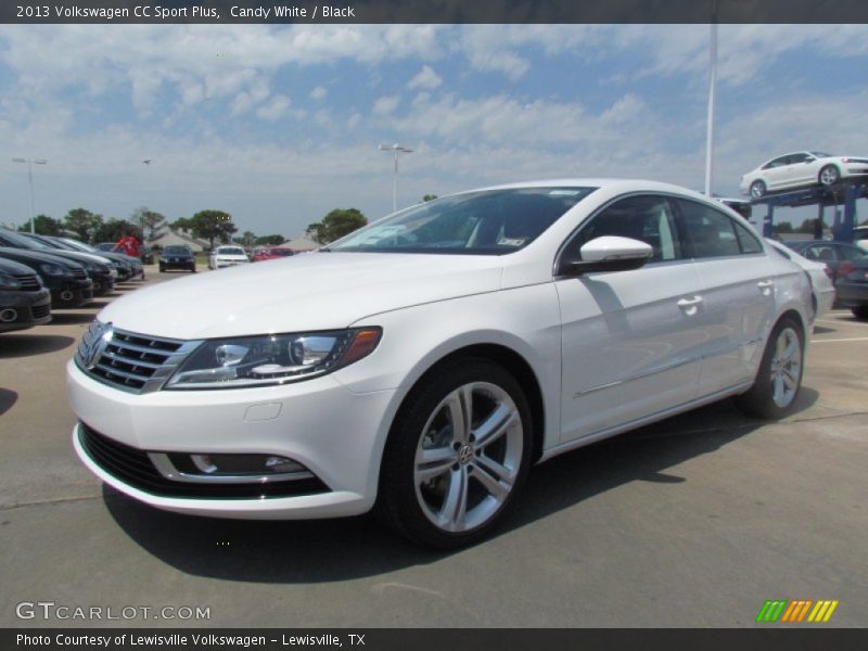 Candy White / Black 2013 Volkswagen CC Sport Plus