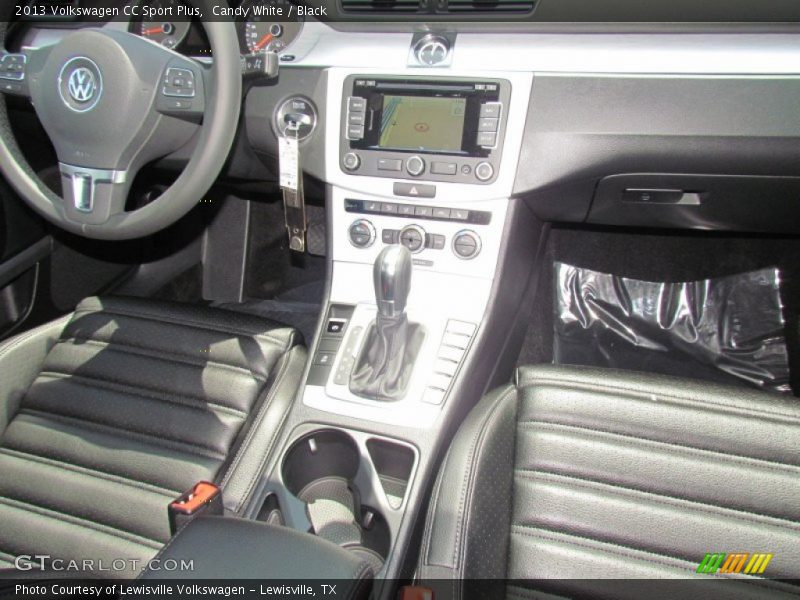 Candy White / Black 2013 Volkswagen CC Sport Plus