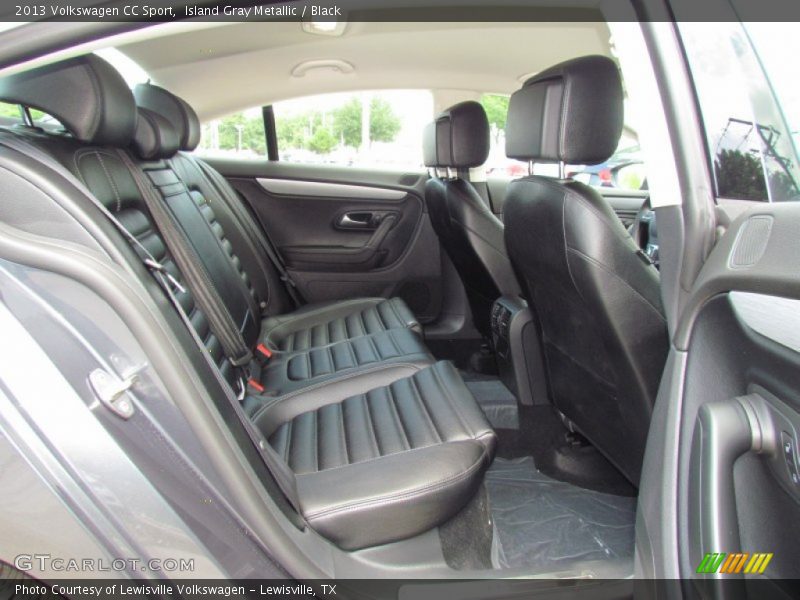 Island Gray Metallic / Black 2013 Volkswagen CC Sport