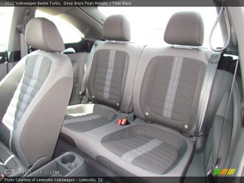 Rear Seat of 2012 Beetle Turbo