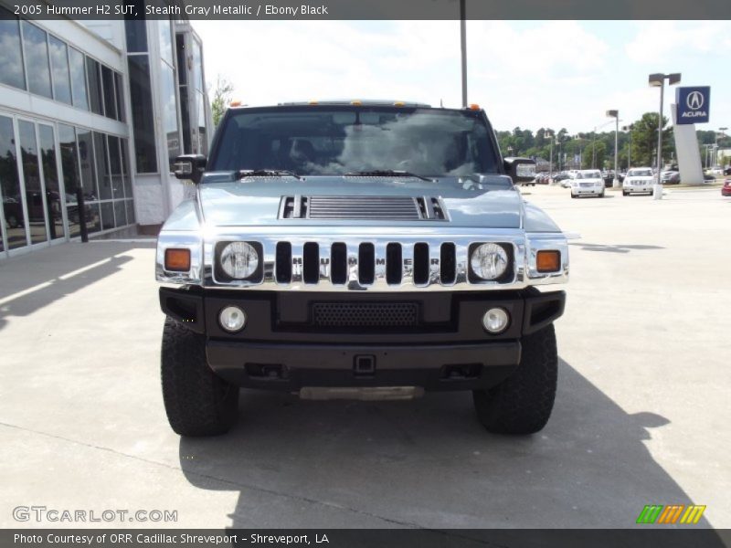 Stealth Gray Metallic / Ebony Black 2005 Hummer H2 SUT