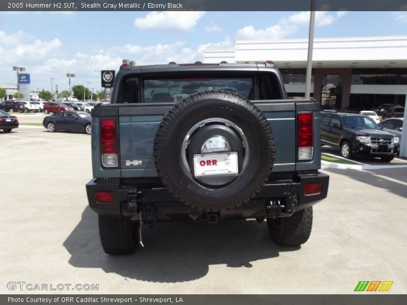 Stealth Gray Metallic / Ebony Black 2005 Hummer H2 SUT