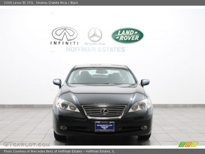 Smokey Granite Mica / Black 2009 Lexus ES 350