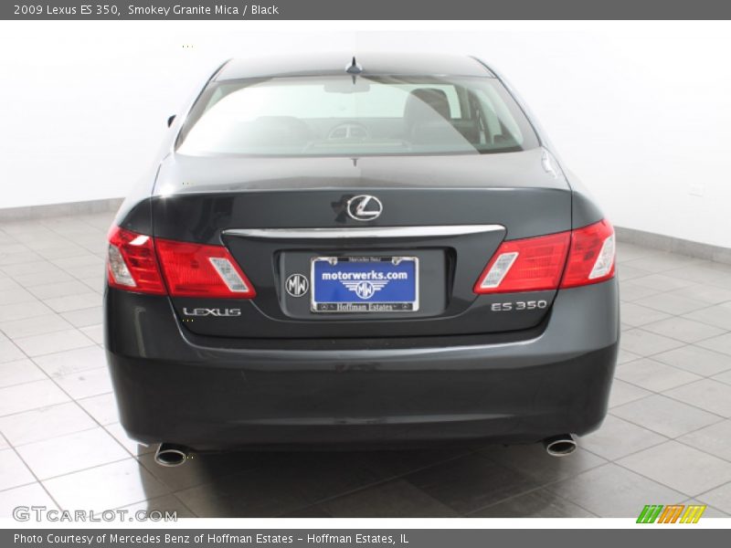 Smokey Granite Mica / Black 2009 Lexus ES 350