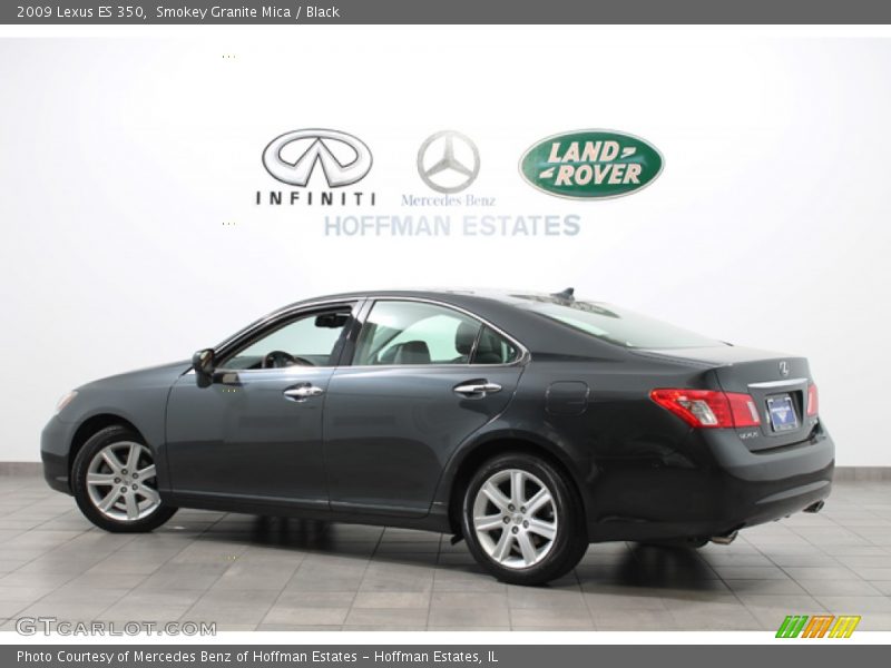 Smokey Granite Mica / Black 2009 Lexus ES 350