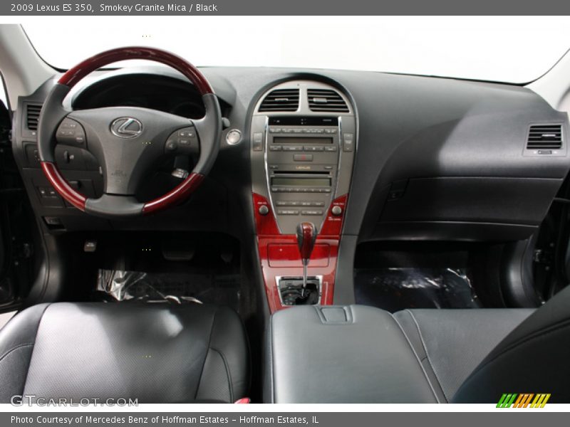 Smokey Granite Mica / Black 2009 Lexus ES 350