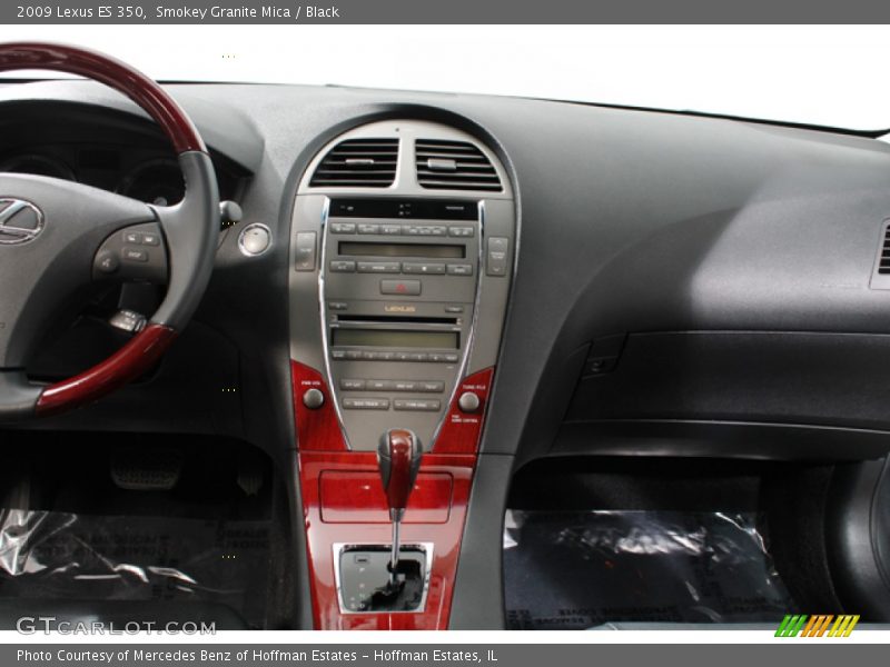 Smokey Granite Mica / Black 2009 Lexus ES 350