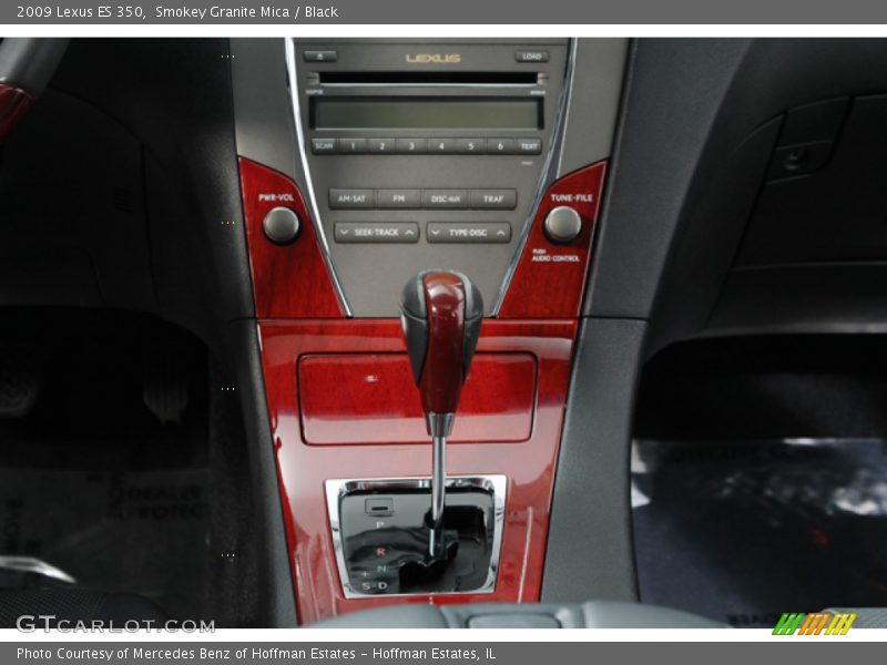 Smokey Granite Mica / Black 2009 Lexus ES 350