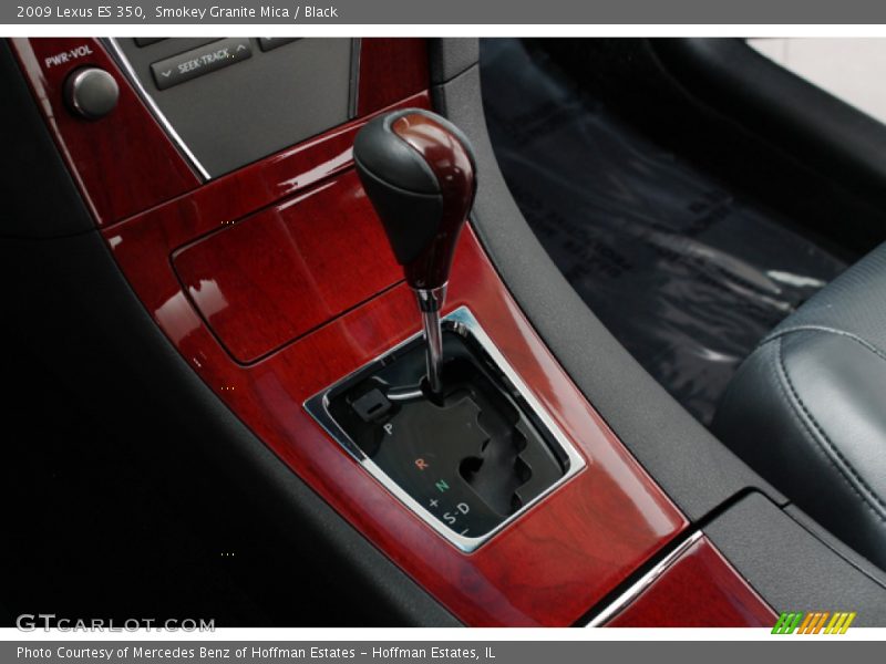 Smokey Granite Mica / Black 2009 Lexus ES 350