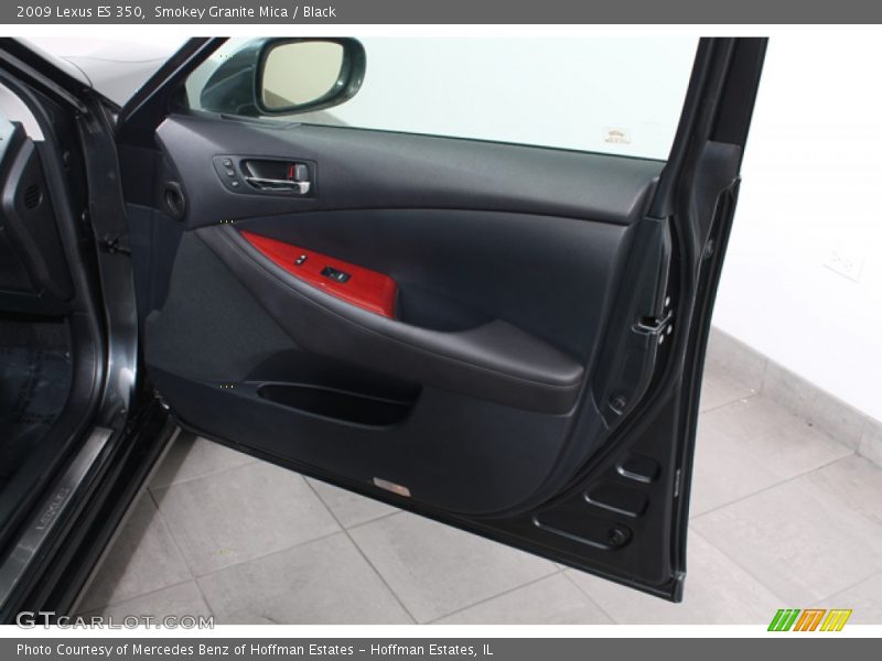 Smokey Granite Mica / Black 2009 Lexus ES 350