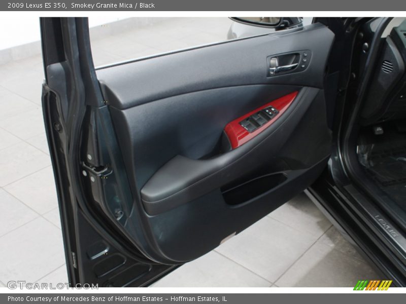 Smokey Granite Mica / Black 2009 Lexus ES 350