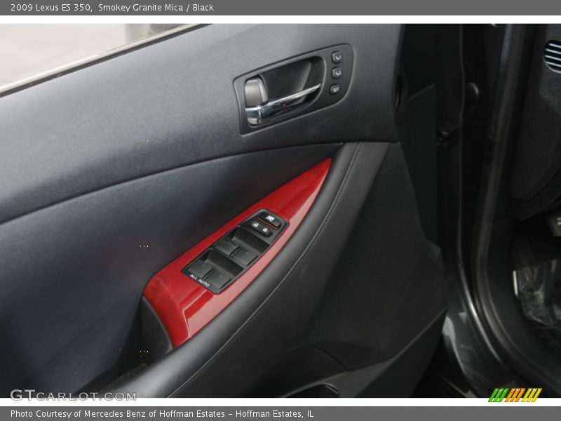 Smokey Granite Mica / Black 2009 Lexus ES 350