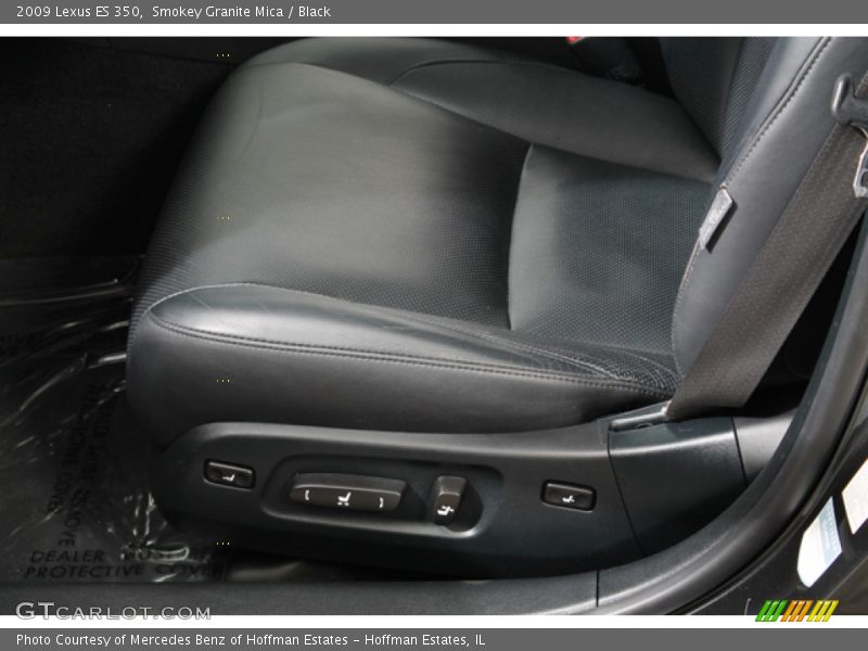 Smokey Granite Mica / Black 2009 Lexus ES 350