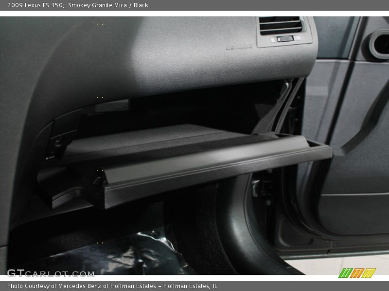 Smokey Granite Mica / Black 2009 Lexus ES 350