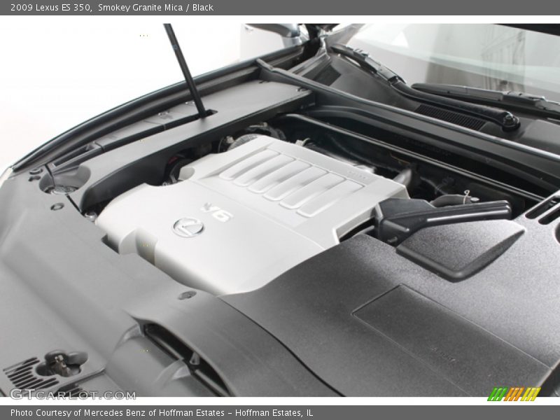 Smokey Granite Mica / Black 2009 Lexus ES 350