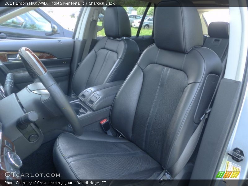 Ingot Silver Metallic / Charcoal Black 2011 Lincoln MKX AWD