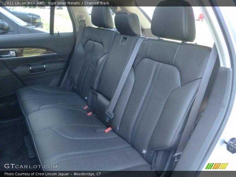 Ingot Silver Metallic / Charcoal Black 2011 Lincoln MKX AWD