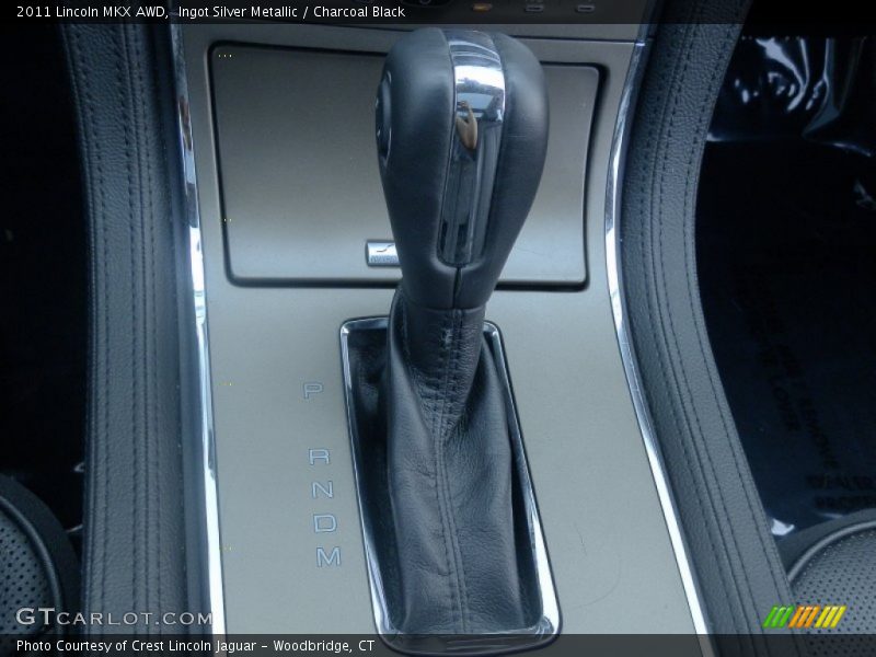 Ingot Silver Metallic / Charcoal Black 2011 Lincoln MKX AWD
