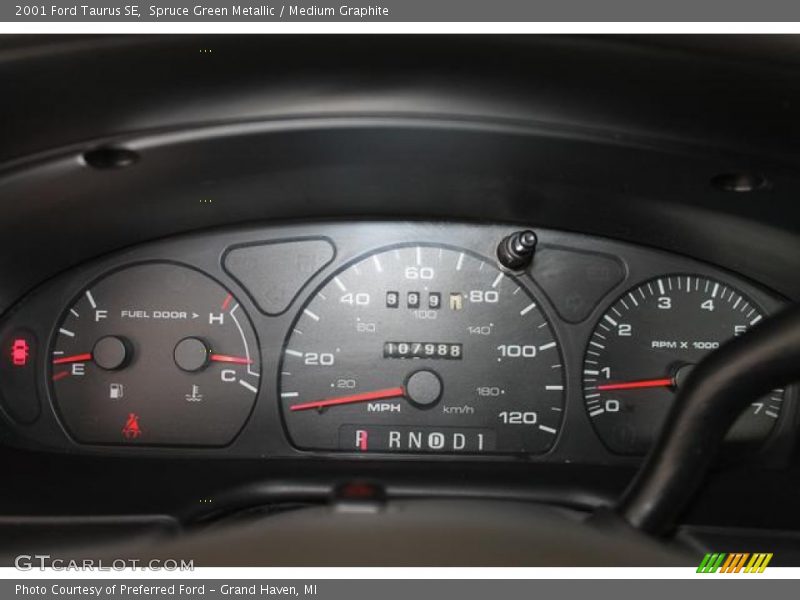  2001 Taurus SE SE Gauges